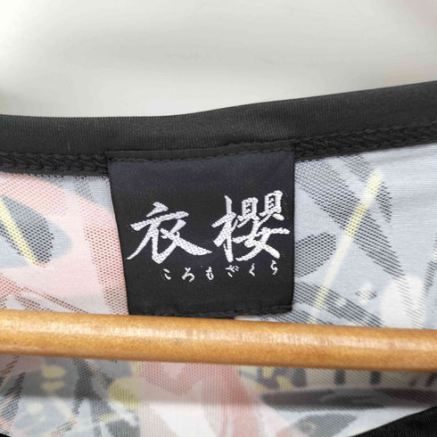 衣櫻 狐 花魁 グラフィックプリントTシャツ メンズ JPN:XXL